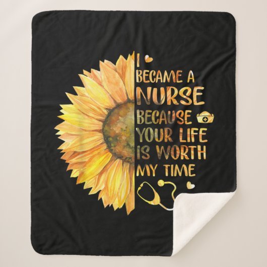 Ik word verpleegster sherpa deken (Voorkant)