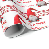 Ik word voor Kerstmis genoom. Cadeaupapier (Rol Hoek)