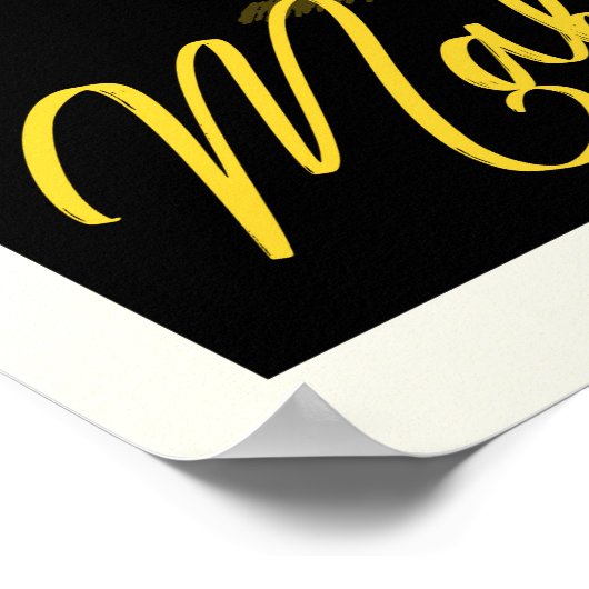 Ik word wakker voor make-up poster (Hoek)