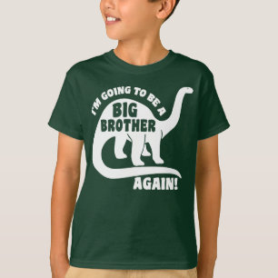 Ik word weer een grote broer Dinosaur T-shirt