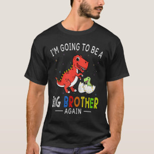 Ik word weer een grote broer in 2023 Dinosaur. T-shirt