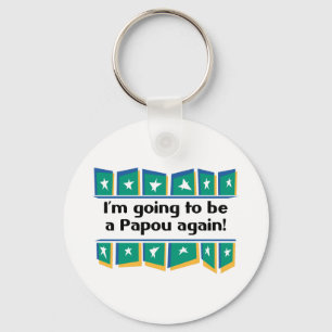 Ik word weer een Papoea! Sleutelhanger
