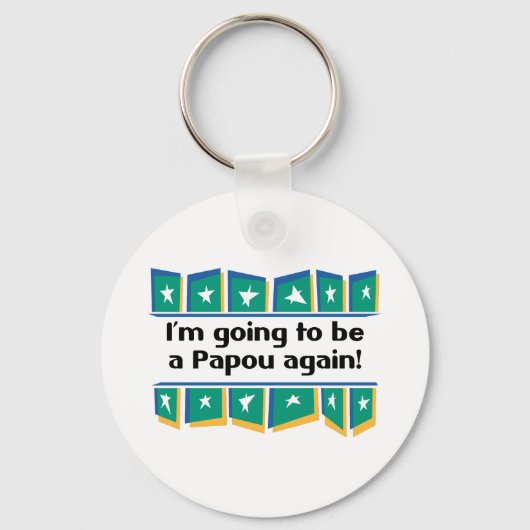 Ik word weer een Papoea! Sleutelhanger (Voorkant)