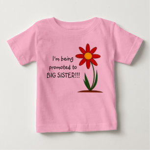 Ik Wordt Bevorderd tot T-Shirt voor Grote Zus voor
