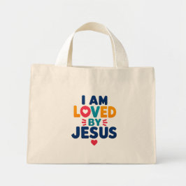 IK WORDT GELEEFD DOOR JEZUS TOTE MINI TOTE BAG