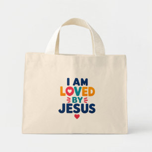 IK WORDT GELEEFD DOOR JEZUS TOTE MINI TOTE BAG