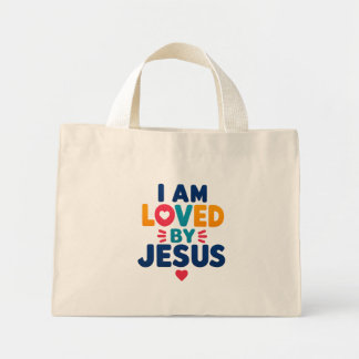 IK WORDT GELEEFD DOOR JEZUS TOTE MINI TOTE BAG