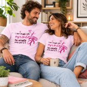 Ik worstel niet met angst t-shirt