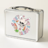 Ik wortel helemaal niet - Schattige schedelkonijn  (Achterkant)