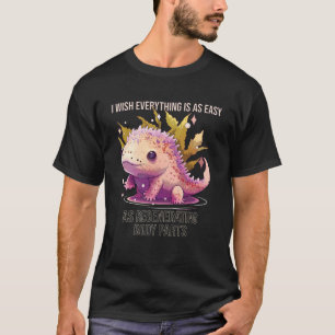 Ik wou dat alles zo makkelijk was als het regenere t-shirt