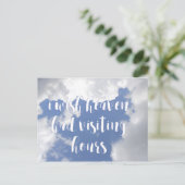 Ik wou dat de hemel een bezoekuur had | Sympathiep Briefkaart (Staand voorkant)