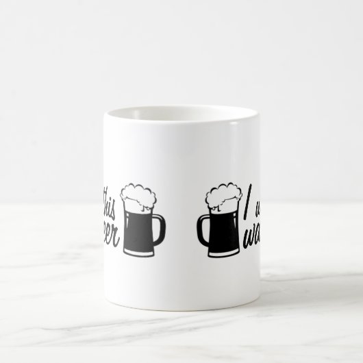 Ik wou dat dit bier Coffee Mok was (Center)