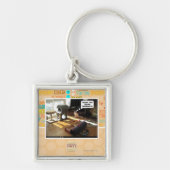 Ik wou dat er iets te doen was sleutelhanger (Voorkant)