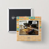 Ik wou dat er iets te doen was vierkante button 5,1 cm (Voorkant /achterkant)