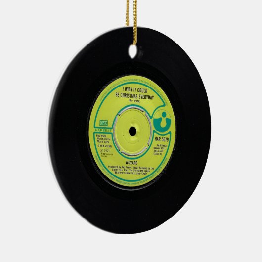 Ik wou dat het elke dag kerst Ornament kon zijn (Rechts)