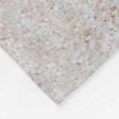 Ik wou dat ik bij het strand was fleece deken (Hoek)