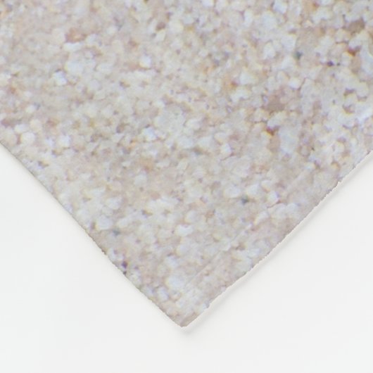 Ik wou dat ik bij het strand was fleece deken (Hoek)