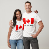 Ik wou dat ik Canadees was T-shirt (Unisex)