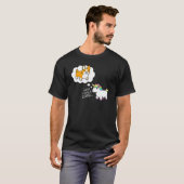 Ik wou dat ik een Corgi hond was T-shirt (Voorkant volledig)