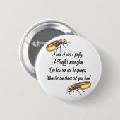 Ik wou dat ik een Firefly was Ronde Button 5,7 Cm (Voorkant /achterkant)