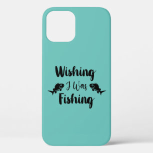 Ik wou dat ik een grappig citaat aan het vissen wa Case-Mate iPhone case
