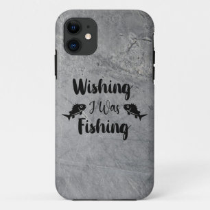 Ik wou dat ik een grappig citaat aan het vissen wa Case-Mate iPhone case