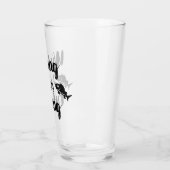 Ik wou dat ik een grappig citaat aan het vissen wa glas (Links)