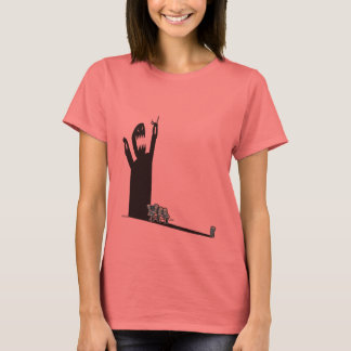 Ik wou dat ik een kwade tweeling had t-shirt