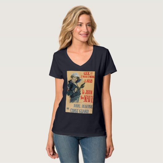 Ik wou dat ik een Man was T-shirt (Voorkant volledig)