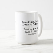 "Ik wou dat ik een Octopus-Mok was" Koffiemok (Voorkant rechts)