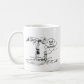 Ik wou dat ik een winkelSmith had. Koffiemok (Links)