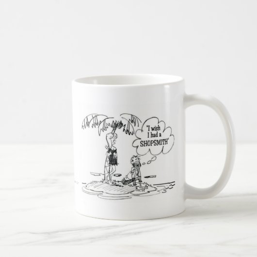 Ik wou dat ik een winkelSmith had. Koffiemok (Rechts)