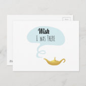 Ik wou dat ik er was briefkaart (Voorkant / Achterkant)