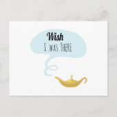 Ik wou dat ik er was briefkaart (Voorkant)