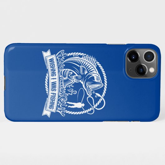 Ik wou dat ik Gevist was iPhone Hoesje (Achterkant horizontaal)