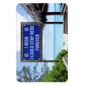 Ik wou dat ik hier voor altijd kon blijven magneet (Verticaal)