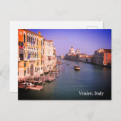 Ik wou dat ik in Venetië was, Briefkaart voor fees (Voorkant / Achterkant)