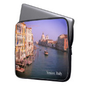 Ik wou dat ik in Venetië was, Italiaanse feestdag Laptop Sleeve (Voorkant Links)
