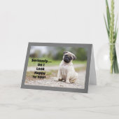 IK WOU DAT IK KON ZEGGEN *HAPPY BIRTHDAY* IN PERSO KAART (Voorkant)