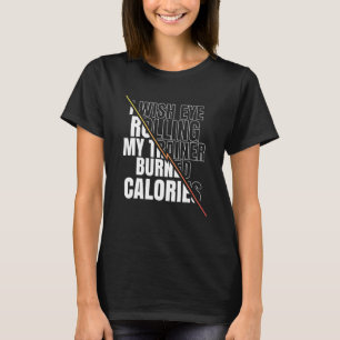Ik wou dat ik mijn trainer verbrande calorieën Man T-shirt
