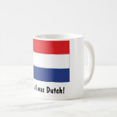 Ik wou dat ik Nederlands was! Koffiemok (Voorkant rechts)