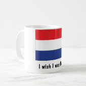 Ik wou dat ik Nederlands was! Koffiemok (Voorkant links)