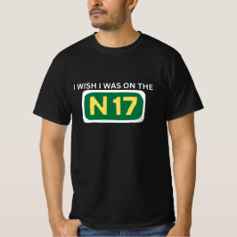 Ik wou dat ik op de N17 was - Ierse Muziek Saw Doc T-shirt
