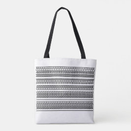 Ik wou dat ik op het strand was Verborgen tekst en Tote Bag