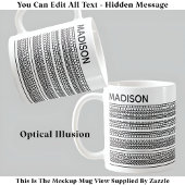 Ik wou dat ik op het strand was Verborgen tekst &  Koffiemok