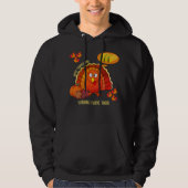 Ik wou dat ik Tacos Turkije was, HAPPY THANKSGIVIN Hoodie (Voorkant)