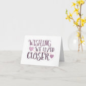 IK WOU DAT IK 'VERJAARDAG' MET JOU KON VIEREN KAART (Gele Bloem)