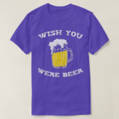 Ik wou dat je beer Beer Lovers was T-shirt (Design voorkant)