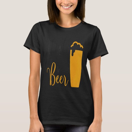 Ik wou dat je beer was t-shirt (Voorkant)