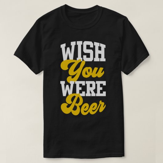 Ik wou dat je beer was t-shirt (Design voorkant)